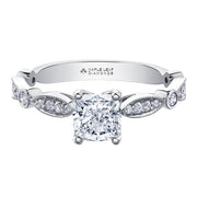 Cushion Cut Canadian Diamond Engagement Ring