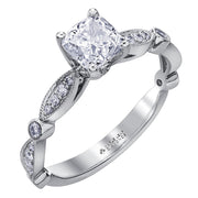 Cushion Cut Canadian Diamond Engagement Ring