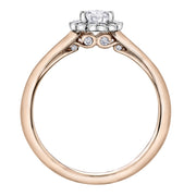 Tides of Love Pear Canadian Diamond Solitaire Ring