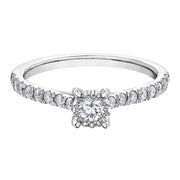 Gorgeous Round Canadian Diamond Ring