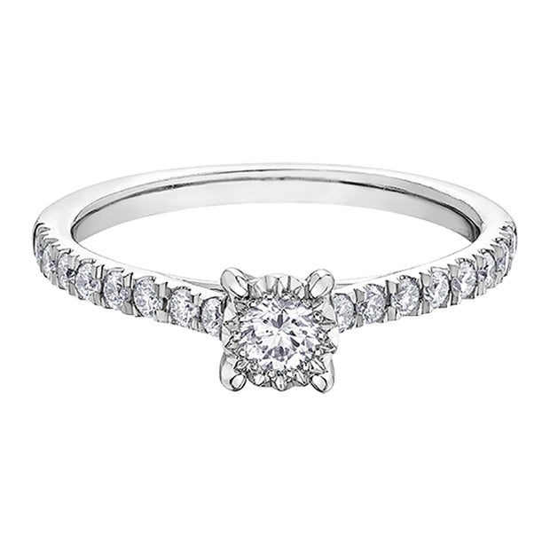 Gorgeous Round Canadian Diamond Ring