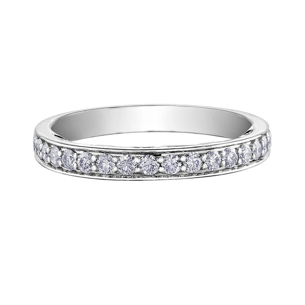 Tides of Love Canadian Diamond Band with Milgrain Detailing