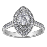 Marquise Canadian Diamond Engagement Ring