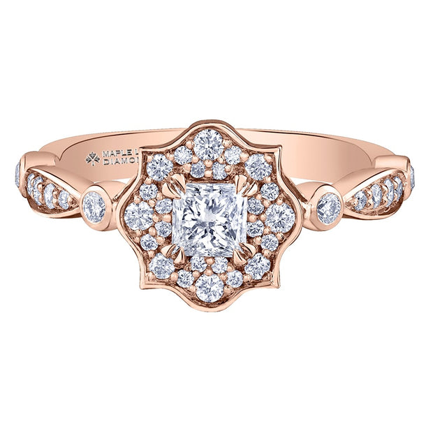 Vintage-Inspired Canadian Diamond Engagement Ring