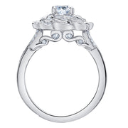 Floral Inspired Tides of Love Canadian Diamond Ring