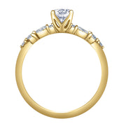 Eternal Flames Canadian Diamond Engagement Ring