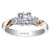 Eternal Flames Three-Stone Canadian Diamond Ring