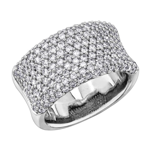 Bold & Beautiful Pavé Diamond Ring