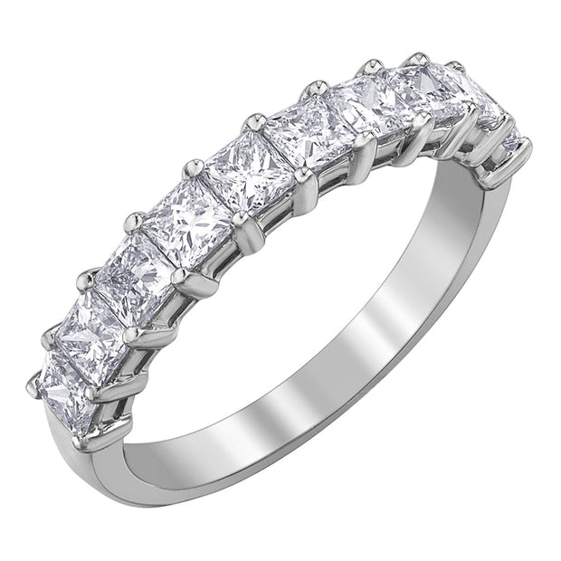 Princess Cut Canadian Diamond Band