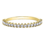 Canadian Diamond Half-Eternity Band