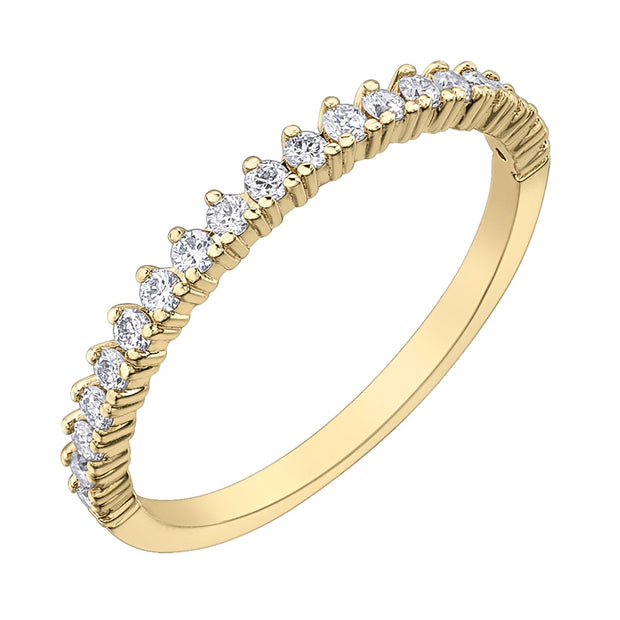 Canadian Diamond Half-Eternity Band