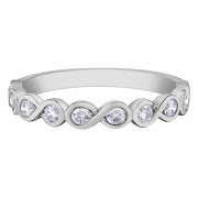 Canadian Diamond Infinity Ring
