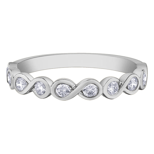 Canadian Diamond Infinity Ring