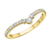Diamond V-Shaped Band