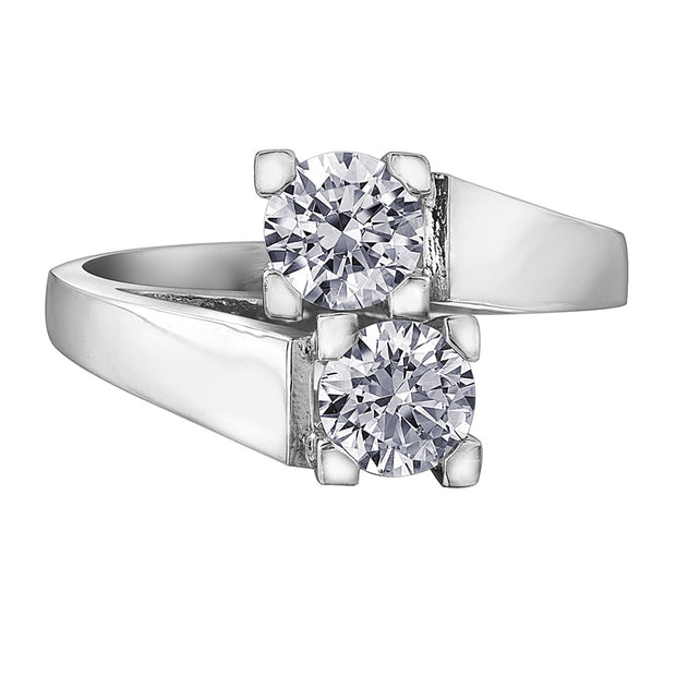Toi-Et-Moi Classic Diamond Ring