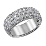 Diamond Ring with Unique Milgrain Detailing