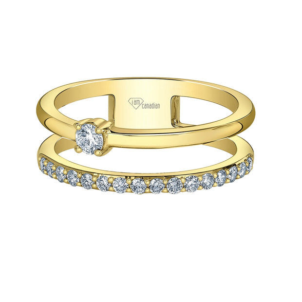 Versatile Canadian Diamond Ring