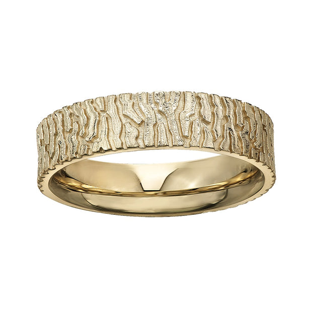 Men's Maple Bark Wedding Band