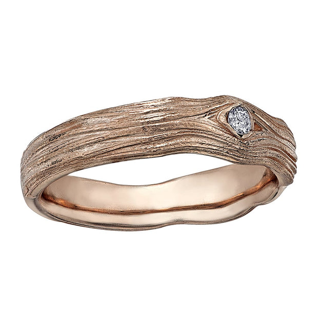 Men's Canadian Diamond Driftwood Band