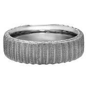 Men's Hockey Tape Canadian Diamond Wedding Band