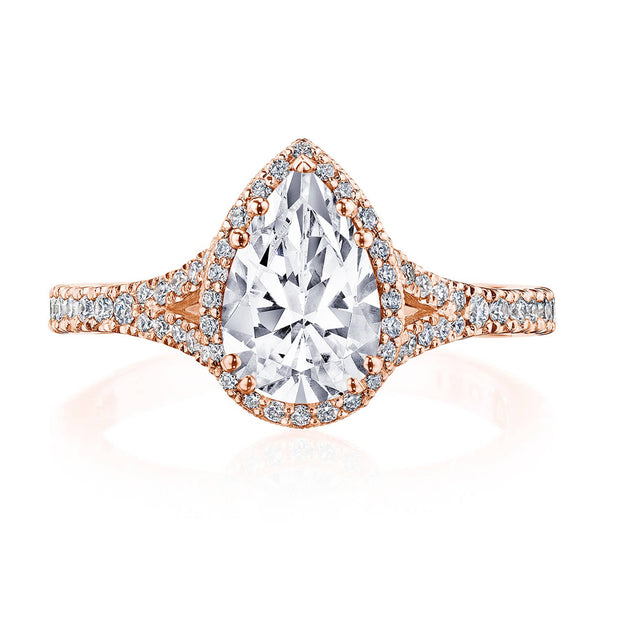 Pear Bloom Engagement Ring