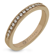 ZR41 Anniversary Ring in 14k Gold with Diamonds