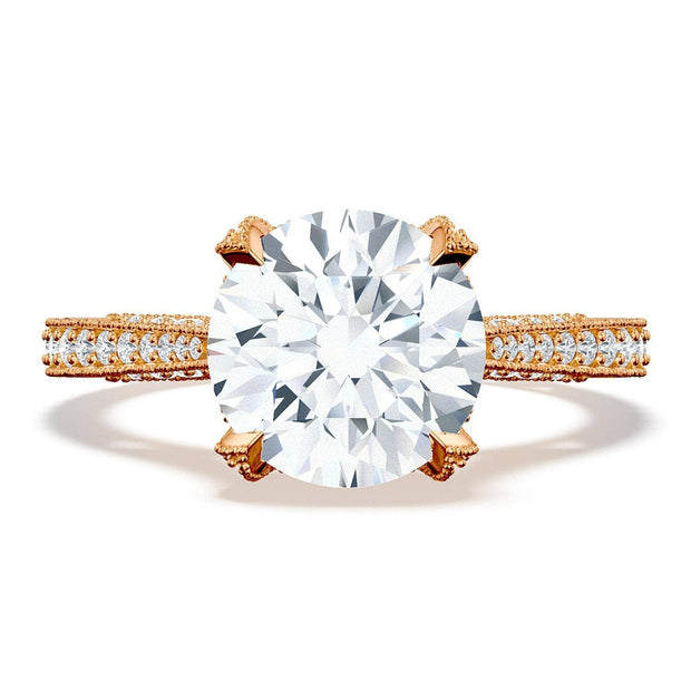 Round Solitaire Engagement Ring