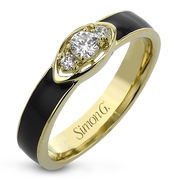 Right Hand Ring in 18k Gold with Diamonds