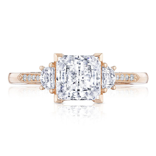 Princess 3-Stone Engagement Ring