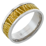 ZM107 Men Ring in 14k Gold