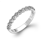 Bague de fiançailles en or 18 carats avec diamants