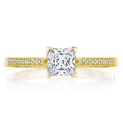 Princess Solitaire Engagement Ring