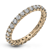 Bague d'anniversaire ZR38 en or 14 carats avec diamants