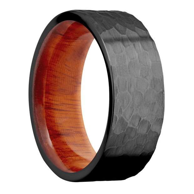 Zirconium + Hammer Finish + Pernambuco