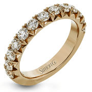 Anniversary Ring in 18k Gold with Diamonds