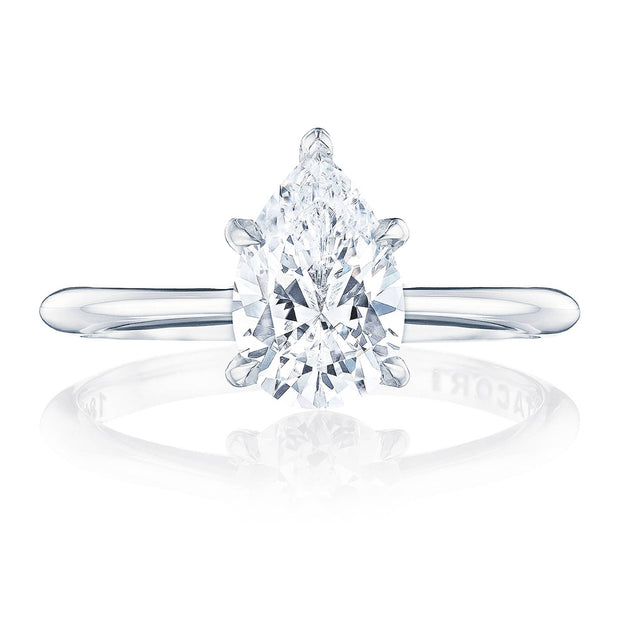 Pear Solitaire Engagement Ring