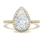 Pear Bloom Engagement Ring