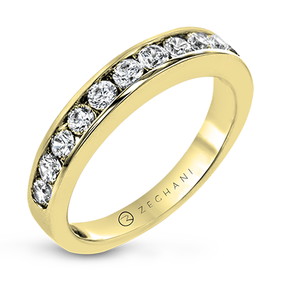 ZR19 Anniversary Ring in 14k Gold with Diamonds