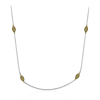 Necklace in 18k Gold with Diamonds