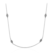 Necklace in 18k Gold with Diamonds