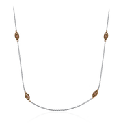 Necklace in 18k Gold with Diamonds