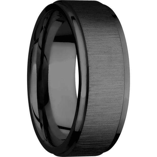 Zirconium + Crosssatinblack , Polish Finish