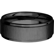 Zirconium + Crosssatinblack , Polish Finish