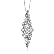 Pendant in 18k Gold with Diamonds