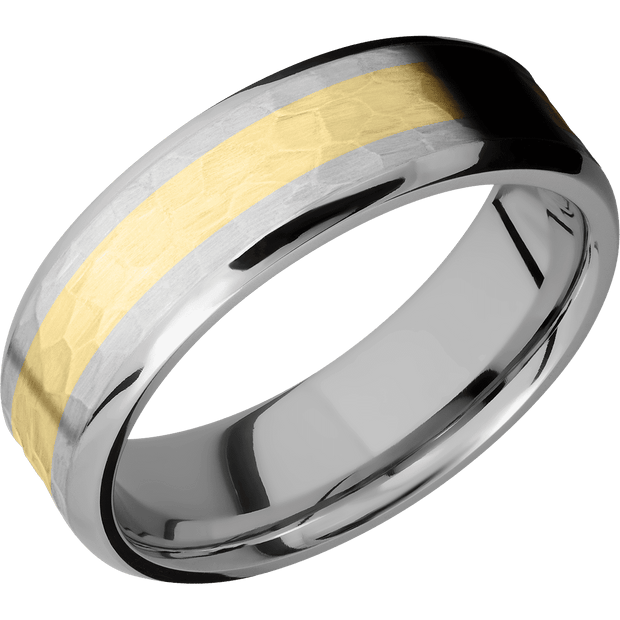 Titanium + Hammer , Polish Finish