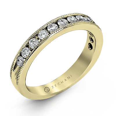 ZR45 Anniversary Ring in 14k Gold with Diamonds