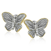 Earring in 18k Gold with Diamonds