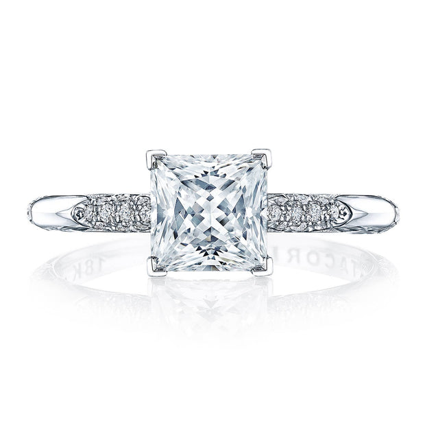 Princess Solitaire Engagement Ring