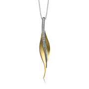 Pendant in 18k Gold with Diamonds