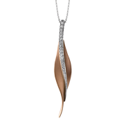 Pendant in 18k Gold with Diamonds